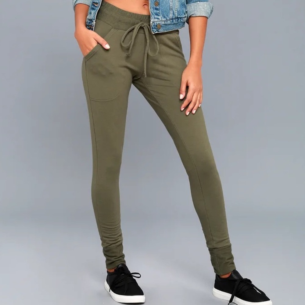 FREE PEOPLE SKINNY JOGGERS - Picture 7 of 7